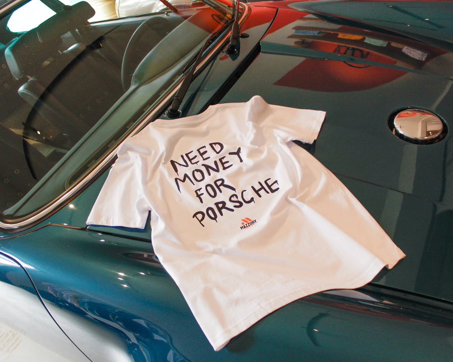 Need money for Porsche - White