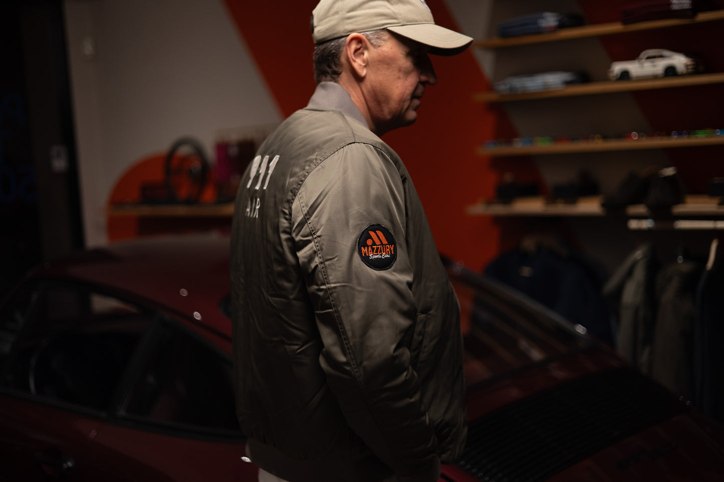 911 AIR Bomberjacket - Grøn