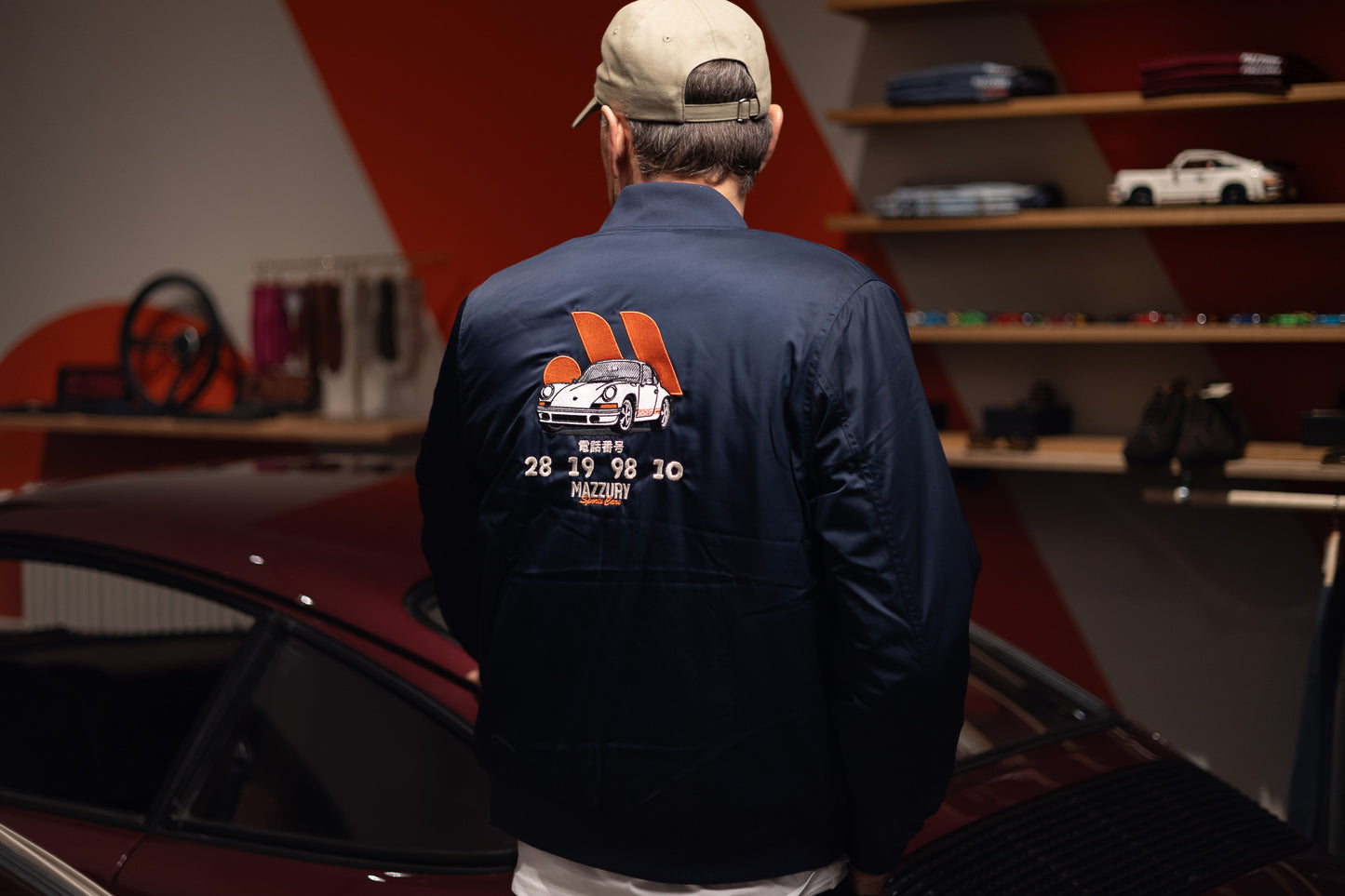 Mazzury - Bomberjakke - Blå