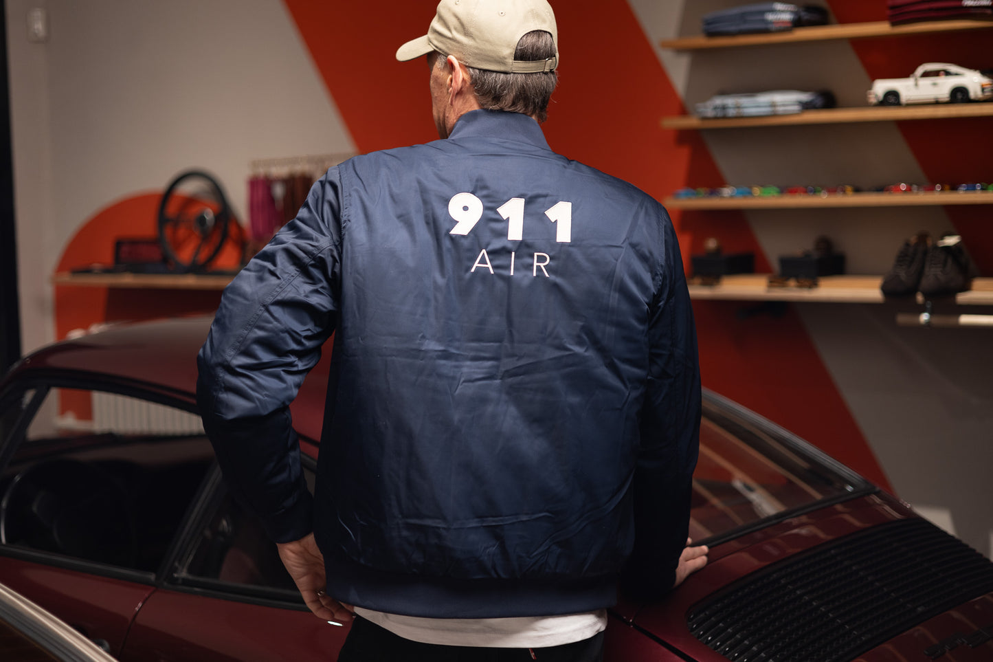 911 AIR - Bomberjakke - Blå