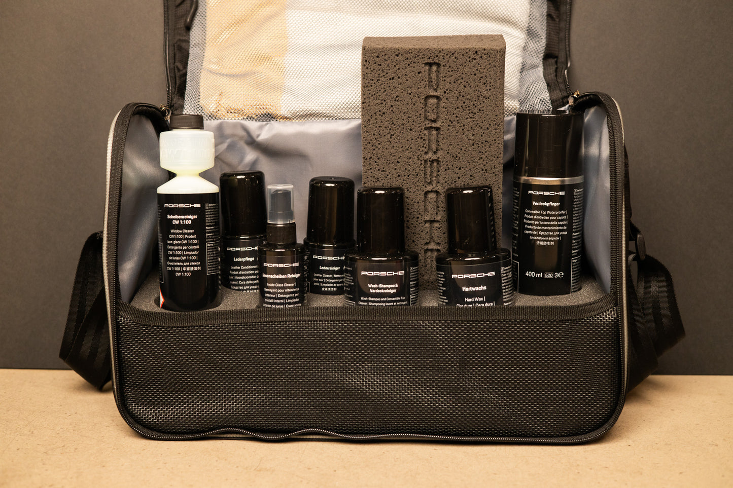 Porsche cabriolet vaske-kit
