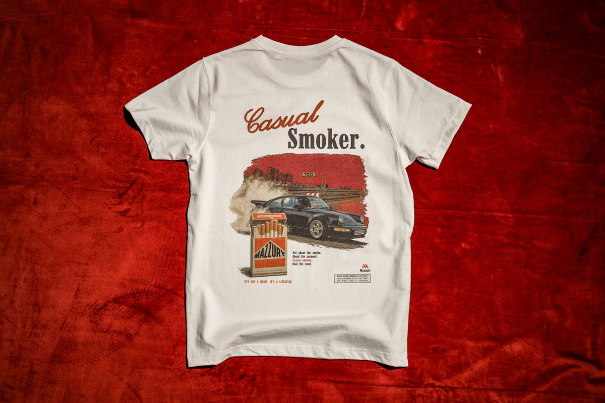 Smoker T-Shirt White