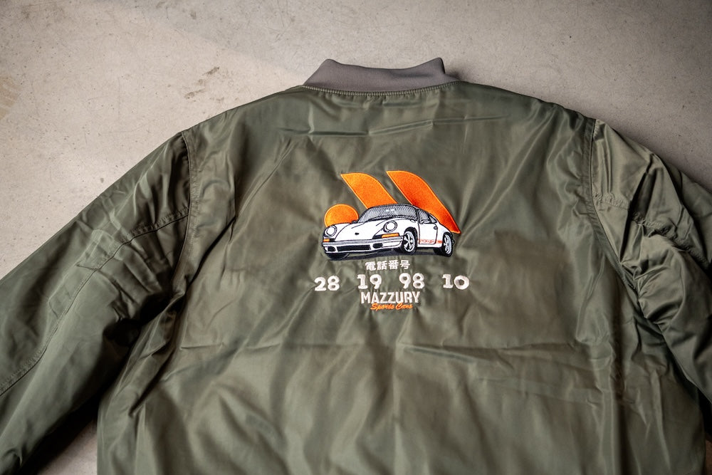 Mazzury Bomberjacket - Grøn