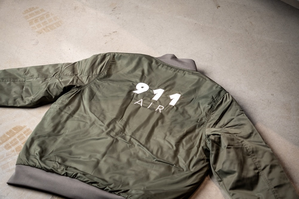911 AIR Bomberjacket - Grøn