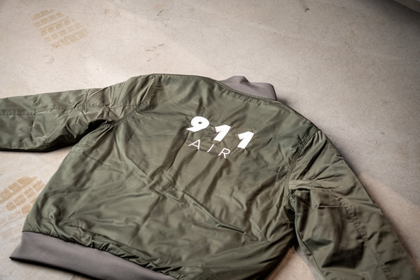 911 AIR - Bomberjacket - Grøn
