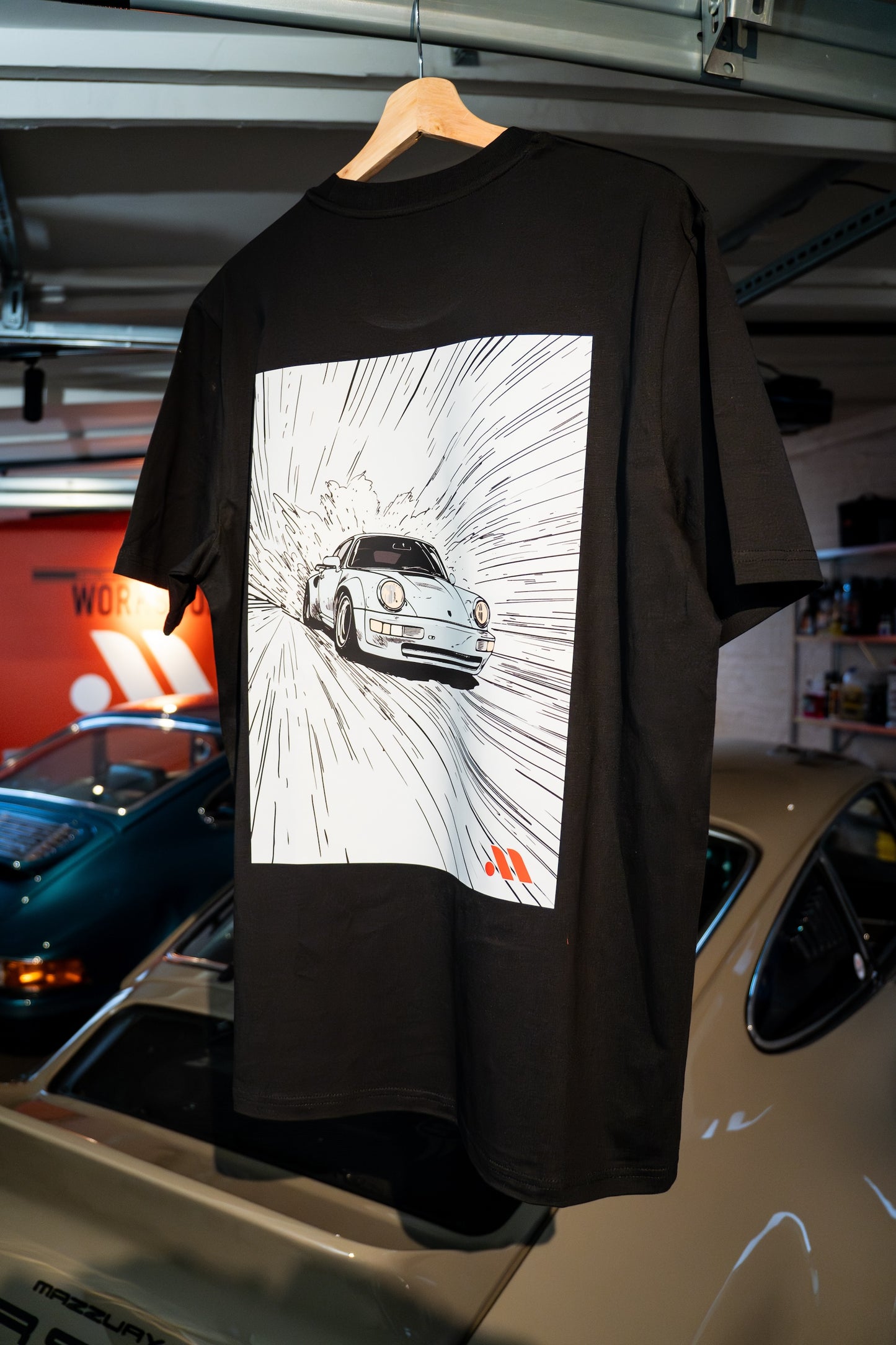 964 Turbo - T-Shirt Sort